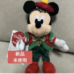 【新品未使用】ディズニー　クリスマス2025 ミッキー　ぬいぐるみバッチ