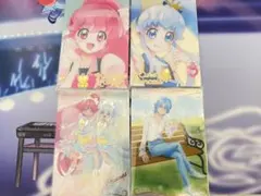 プリキュアカードウエハース11 ハピネスチャージプリキュア 4枚セット