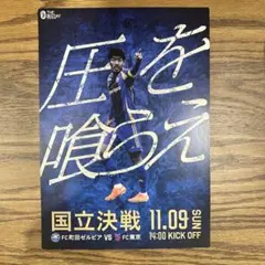 A4 国立ビジュアルポスター 3番 昌子源選手 新品 メルカリ匿