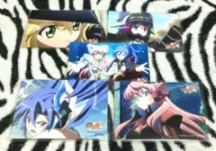 絶唱戦姫シンフォギアG ブロマイド 5種類セット② ラミネート済バラ売り❌️