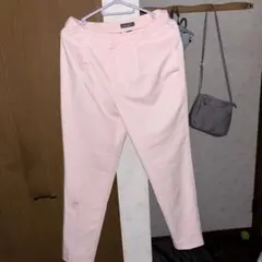 希少！Eddie Bauer ピンクタックパンツ PS