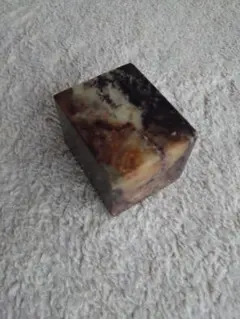 【美器】現代作家物 在銘 方形 水指 樹林文 茶道具 四角 共蓋 モダン茶陶 美器】現代作家物 在銘 方形 水指 樹林文 茶道具 四角 共蓋 モダン茶陶