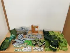 DINOSAUR WORLD ダイナソー ミニカーセット レール付き