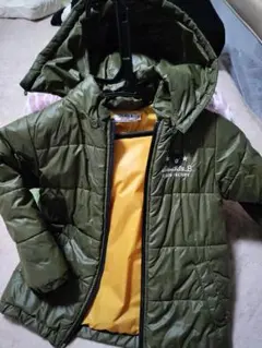 DOUBLE.B ダウンコート 100cm オリーブグリーン