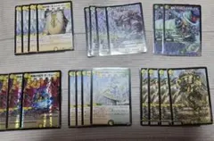 デュエルマスターズ 白緑ウィリデ デッキ パーツ スリーブ付き - メルカリ