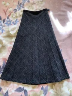 HARMONICA プリーツスカート M グレー系