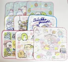 すみっコぐらし プチタオル ミニタオル 9枚セット
