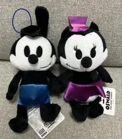 ディズニーストア オズワルド オルテンシア ぬいぐるみ バッジ キー