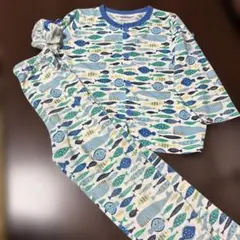 魚柄110サイズパジャマ