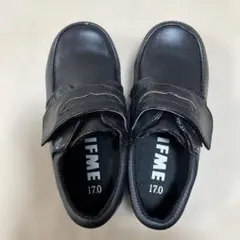【美品】IFME ブラックフォーマルシューズ 17.0