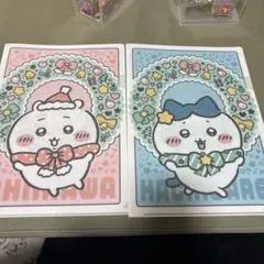 ちいかわ・ハチワレ　クリアファイル　セブンイレブン　クリスマス