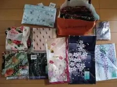 未使用 花柄ハンカチセット 多色 いろいろ