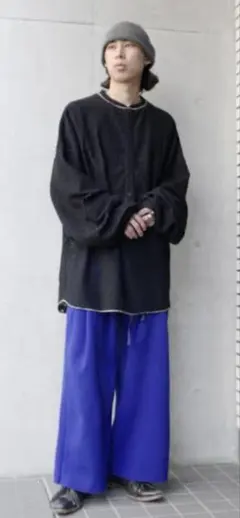 【新品・タグ付き】SHINYA KOZUKA knitted pantsのサムネイル