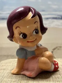 お値下げ！　かんぎん　のばらチャン　ソフビ人形　21㎝ Yahoo!オークション - 【当時物】のばらちゃん 日本勧業銀行