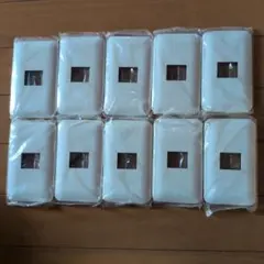 コスモ簡易耐火コンセントプレート WTF7701 ラウンドホワイト　10枚