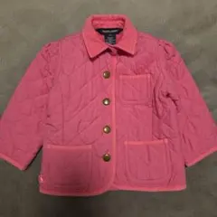 RALPH LAUREN キルティングジャケット ピンク 18M アウター