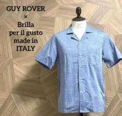 【別注】GUY ROVER×BEAMS コットンシャンブレーオープンカラーシャツのサムネイル