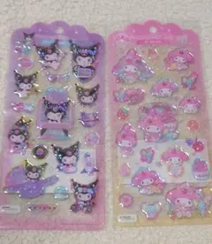 ★正規品★2枚★ドロップジュエリーシール クロミ＋マイメロ