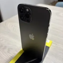 【美品】 Apple iPhone 12ProMax 256GB グラファイト
