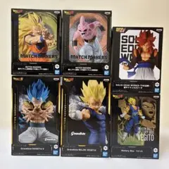 ドラゴンボール フィギュア 6体セット 孫悟空 ベジータ ゴジータ他