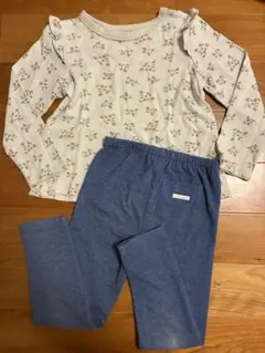 プティマイン☆プティプラ☆レギンス☆ロンT☆2点セット☆110cm☆120cm