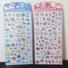 韓国　かわいいホログラムシール