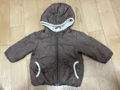 UNIQLO フード付きアウター 80サイズ ブラウン