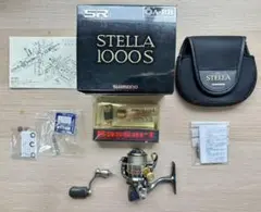 04STELLA 1000S ZPIハンドル　中古 04STELLA 1000S ZPIハンドル 中古 SHIMANO STELLA 1000PG SDH リール