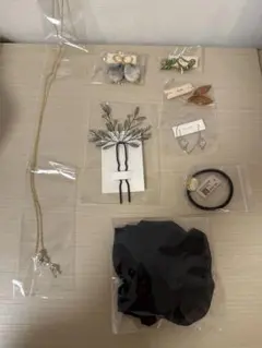 Anemone 福袋　7点（ピアス、シュシュ、ネックレス、ヘアゴム）