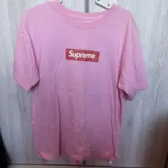 Supreme ピンク ロゴ Tシャツのサムネイル
