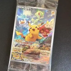 ピカチュウ　みんなでぼうけん　プロモカード 001/SV-P