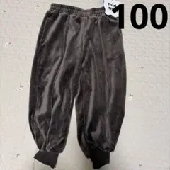 しまむら mid mile ベロアパンツ 100cm 新品
