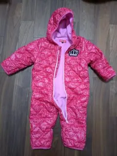 BABY DOLL フード付きロンパース ピンク