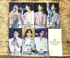 BTS Yet to Come チケットホルダー コンプ7点セット ムビチケ特典