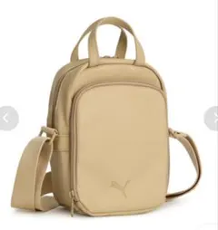 PUMA ユニセックス プーマ スモール ショルダーバッグ サンドベージュ