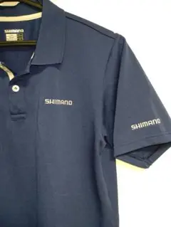 SHIMANO ネイビー ポロシャツ