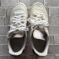 NIKE コートビジョンLOW ホワイト／ブラウン メンズ 26.5㎝