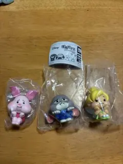 ディズニー すねてマス フィギュア 3種セット