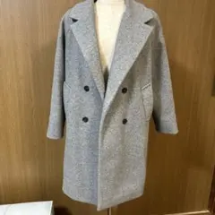 グレー　コート