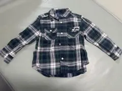 Polo Ralph Lauren チェック柄長袖シャツ 3T