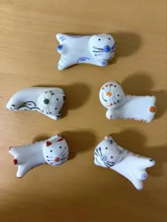ねこ 箸おき 5匹セット