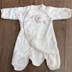 ディズニー　ミニー　ふわふわカバーオール　60-70