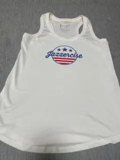Jazzercise ジャザサイズ タンク トップ 白 Sのサムネイル