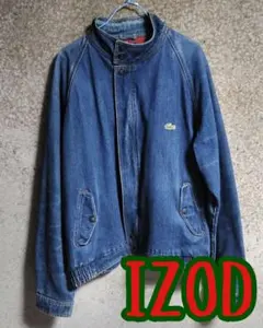 IZOD　アイゾッド デニム　チェック　ジャケット　古着　中古　ユーズド