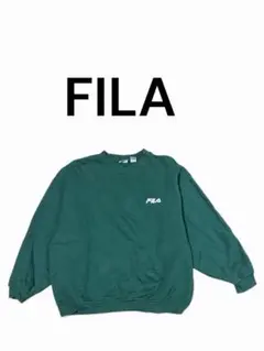 FILA グリーン XXL トレーナー