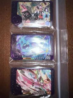 ポケモンフレンダ　黒レックウザ&テラパゴス&テツノブジン