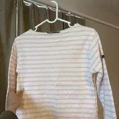 SAINT JAMES ピンク/ホワイトストライプ