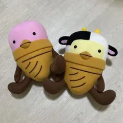 カプリコキャラクターぬいぐるみ　2体セットのサムネイル