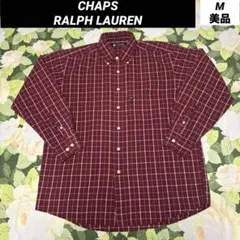 美品【値下げOK】CHAPS RALPH LAUREN チェック柄シャツ Mのサムネイル