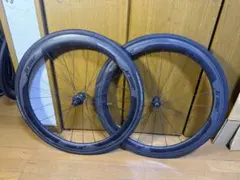 【新品】40mmハイト軽量カーボンホイール　チューブラー　フロント チューブラー - ロードバイク、クロスバイク用 - 完組 - ホイール